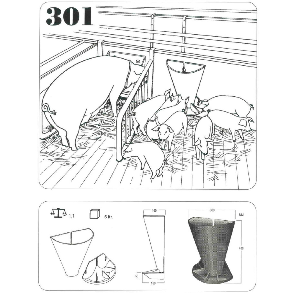 Barotava sivēniem, 5 litri